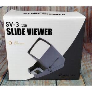 SV-3 LED Slide Viewer with‎ 3X Magnification and LED Daylight